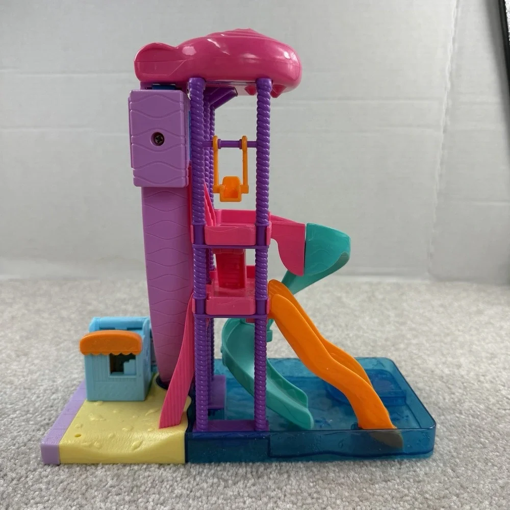 Lot of 2000s Polly Pocket Play Sets‎ Dolls Cars Aquarium Accessories